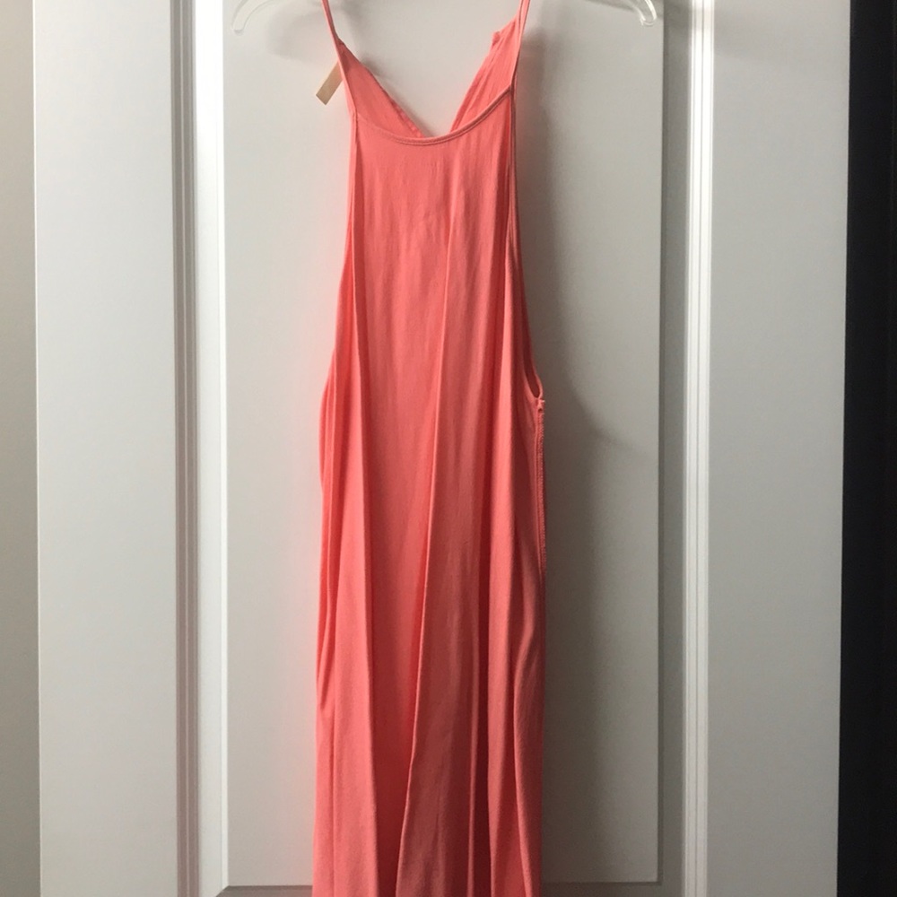 Very cute coral racer back sundress
